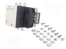 Contactor: 3-pole; NO x3; 230VAC; 185A; for DIN rail mounting SCHNEIDER ELECTRIC