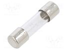 Fuse: fuse; time-lag; 80mA; 250VAC; cylindrical,glass; 5x20mm; 5ST BEL FUSE