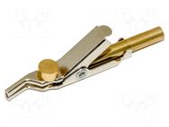 Crocodile clip; Grip capac: max.25.4mm; Overall len: 59.4mm MUELLER ELECTRIC