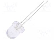 LED; red/green; 8mm; 30°; Front: convex; 2.1÷2.6/2.9÷3.4VDC; round OPTOSUPPLY