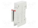 Meter: counter; for DIN rail mounting; analogue,mounting; 50Hz ABB