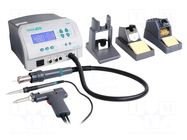 Station: service; 200÷480°C; ESD; 230VAC; 1÷120l/min; Display: LCD QUICK