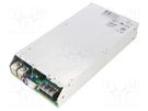 Power supply: switched-mode; for building in; 800W; 24VDC; 33.5A XP POWER