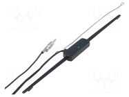 Antenna; automotive,inner; 0.23m; AM,FM PER.PIC.