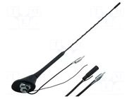 Antenna; car top,automotive; 0.41m; AM,FM; 5m PER.PIC.