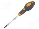 Screwdriver; Torx® with protection; T15H; 80mm PG TOOLS