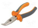 Pliers; for gripping and cutting,curved,universal; 160mm PG TOOLS