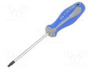 Screwdriver; Torx® with protection; T20H; 100mm KING TONY