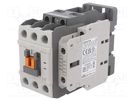 Contactor: 3-pole; NO x3; Auxiliary contacts: NO + NC; 12VDC; 40A LS ELECTRIC
