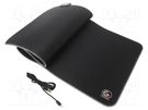Mouse pad; black; Features: with LED; Len: 1.5m GEMBIRD