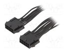 Cable; Micro-Fit 3.0; male-male; PIN: 10; 0.4m; 4A; Insulation: PVC ESPE