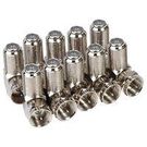F-Male Right Angle Adapter - 10 Pack