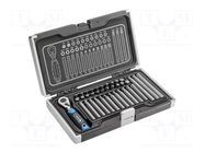 Kit: screwdriver bits; Kit: rattle,screwdriver bits; 37pcs. HÖGERT TECHNIK