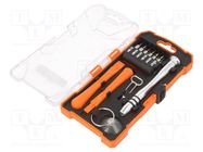 Kit: screwdriver; precision; Pentalobe,Phillips,slot,Torx® PG TOOLS