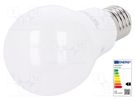 LED lamp; cool white; E27; 230VAC; 1055lm; P: 11.5W; 6500K ams OSRAM