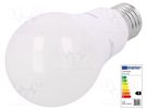 LED lamp; neutral white; E27; 230VAC; 1521lm; P: 14W; 4000K ams OSRAM