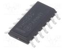 IC: digital; 3-state,bus buffer; Ch: 4; IN: 2; CMOS; SMD; SOIC14; VHC ONSEMI