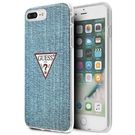 Guess GUHCI8LPCUJULLB iPhone 7/8 Plus blue/light blue hardcase Jeans Collection, Guess