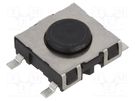 Microswitch TACT; SPST-NO; Pos: 2; 0.05A/42VDC; SMD; 1.8N; 4.7mm SCHURTER