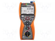 Meter: appliance meter; VAC accuracy: ±(2%+2digit); VAC: 0÷600V SONEL