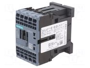 Contactor: 3-pole; NO x3; Auxiliary contacts: NO; 230VAC; 7A; 3RT20 SIEMENS