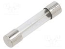 Fuse: fuse; quick blow; 20A; 32VAC; cylindrical,glass; 6.3x32mm EATON/BUSSMANN
