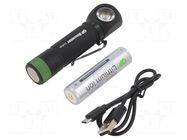 Torch: LED headtorch; IPX4; waterproof; 130lm GP