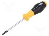 Screwdriver: standard; Pozidriv®; PZ1 FELO