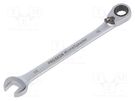 Wrench; combination spanner,with ratchet; 10mm; MicroSpeeder PROXXON