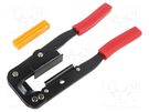 Tool: for crimping; pin strip,IDC connectors HSUN WANG