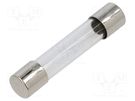 Fuse: fuse; quick blow; 4A; 250VAC; cylindrical,glass; 6.3x32mm EATON/BUSSMANN