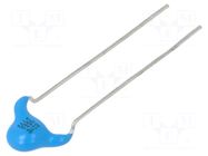 Capacitor: ceramic; X1/Y2; 1000pF; 440VAC; ±20%; THT; 7.5mm; Ø: 7mm MURATA