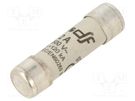 Fuse: fuse; gG; 2A; 500VAC; 250VDC; ceramic,cylindrical,industrial DF ELECTRIC
