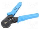 Tool: for crimping; solder sleeves; 6mm2 PARTEX