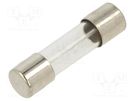 Fuse: fuse; quick blow; 15A; 125VAC; cylindrical,glass; 5x20mm EATON/BUSSMANN
