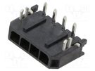 Socket; wire-board; male; Micro-Fit 3.0; 3mm; PIN: 4; 5A MOLEX