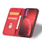 Magnet Fancy Case case for iPhone 14 Plus flip cover wallet stand red, Hurtel