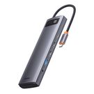 Baseus Metal Gleam multifunctional HUB USB Type C 12in1 HDMI / DP / USB Type C / minijack 3.5mm / RJ45 / SD (WKWG020213), Baseus