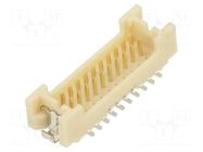 Connector: wire-board; socket; male; PIN: 20; SignalBee; SMT; 1.25mm HIROSE