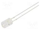 LED; 5mm; red; 500÷750mcd; 100°; Front: flat; 5V; No.of term: 2; 150mW OPTOSUPPLY