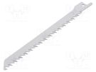 Hacksaw blade; wood,plastic; 150mm; 6teeth/inch; 3pcs. Milwaukee