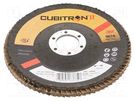 Flap grinding wheels; Ø: 125mm; Øhole: 22.23mm; Granularity: 80 3M