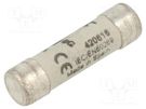 Fuse: fuse; gG; 16A; 400VAC; ceramic,cylindrical,industrial DF ELECTRIC