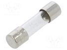 Fuse: fuse; quick blow; 1.6A; 250VAC; cylindrical,glass; 5x20mm EATON/BUSSMANN