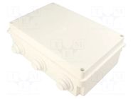 Enclosure: junction box; X: 150mm; Y: 235mm; Z: 75mm; wall mount JONEX