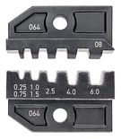 KNIPEX 97 49 08 Crimping die for insulated and non-insulated wire ferrules 