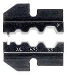 KNIPEX 97 49 81 Crimping die for Harting connectors for fibre optics 