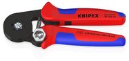 KNIPEX 97 53 14 SB Self-Adjusting Crimping Pliers for wire ferrules with lateral access with multi-component handles burnished 180 mm