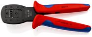 KNIPEX 97 54 26 Crimping Pliers for micro plugs parallel crimping Mini-Fit™ von Molex with multi-component handles burnished 190 mm