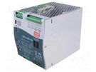 Power supply: buffer; for DIN rail; 480W; 48VDC; 7.7A; 90÷305VAC MEAN WELL